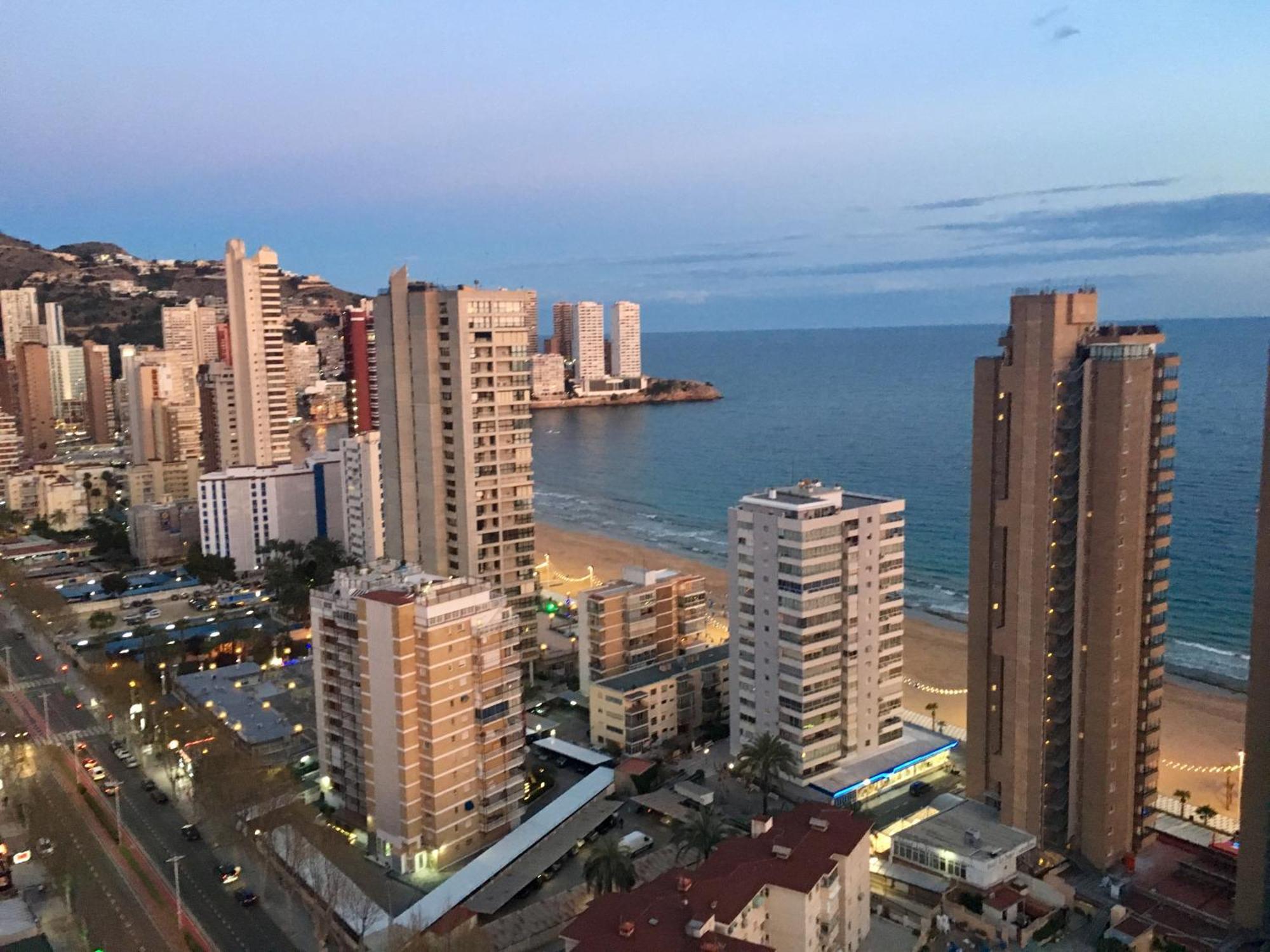 דירות Cielo Benidorm Con Vistas Panoramicas מראה חיצוני תמונה